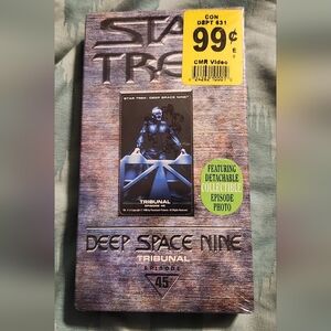 Rare Star Trek Deep Space Nine VHS‎ New Sealed .